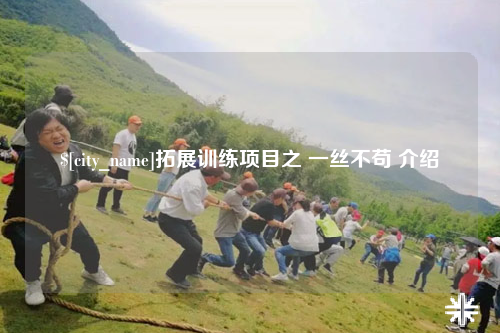 铁门关拓展训练项目之 一丝不苟 介绍